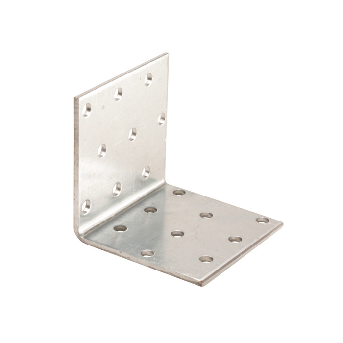 Vinkelbeslag Varmförzinkat 60 x 60 x 80 mm Heco